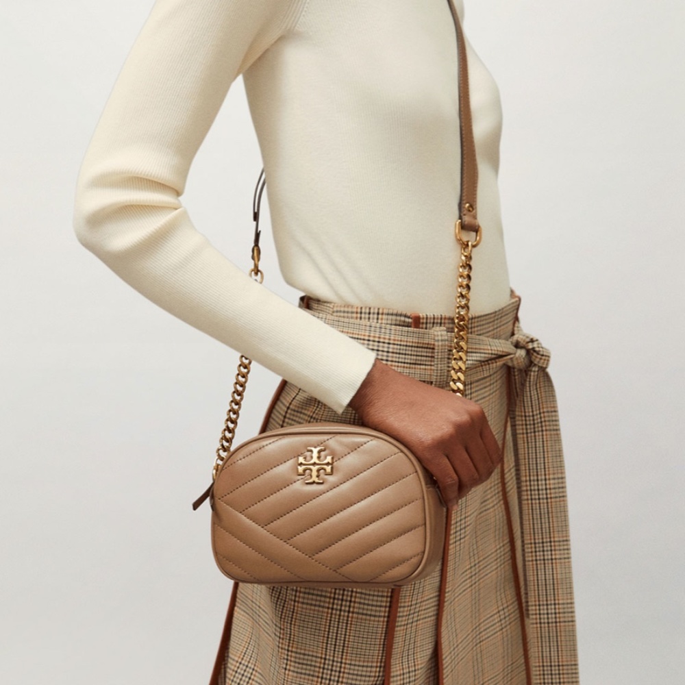 Kira Small Chevron Crossbody Camera Bag (NWT)